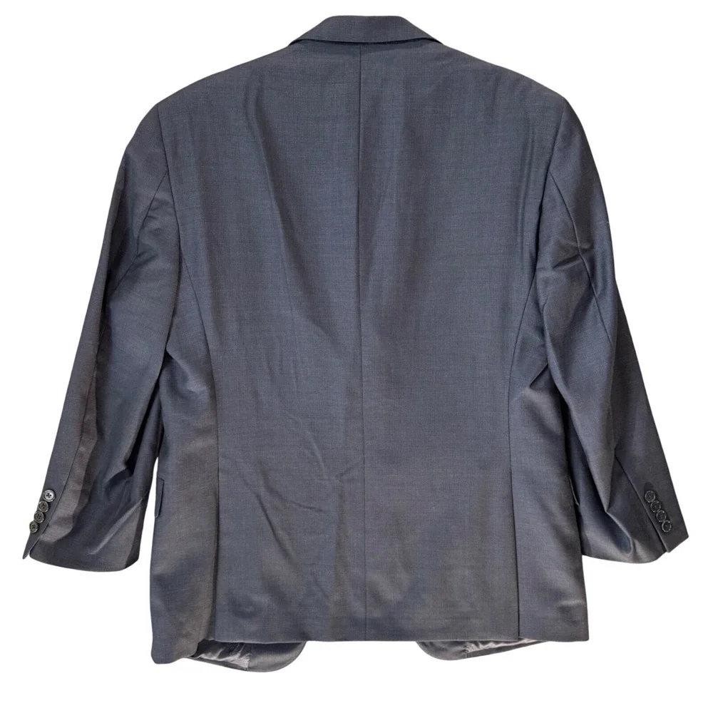 Jos. A. Bank Signature Gold Wool Blazer Two Button Gray Mens Size 40R‎